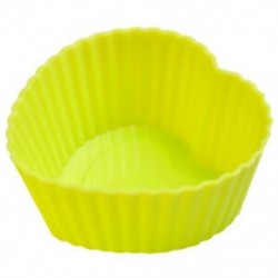 12db Szív alakú muffin szilikon sütőforma - W6F6 A7X6