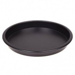 1X (8 &quot nonstick alumínium pizza serpenyőben süthető tálca sütőedények C8D7)