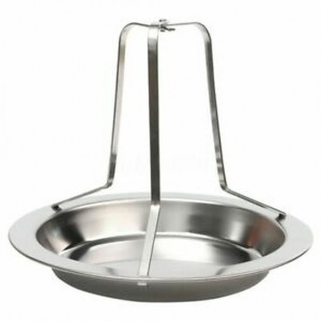 2X (sör csirke kacsa pörkölő csepegő serpenyővel Grillező sütőtartó J8W8