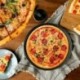 Fekete - 2db-os készlet - pizzasütő forma - fém sütőforma - H8H7