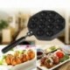 12 üreg üreges alumínium Takoyaki Pan Takoyaki készítő polip kis golyók sütés P9J9