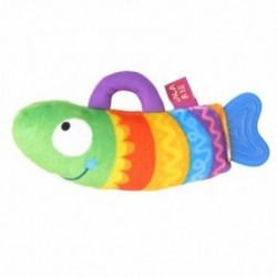 Nagy szájú Fish Doll plüss játék, teether ajándékkal gyerekeknek D8M8