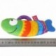 Nagy szájú Fish Doll plüss játék, teether ajándékkal gyerekeknek D8M8