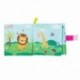 2X (Soft Baby Cloth Book korai oktatási újszülött kiságy játékok 0-36 hónapig P7C7