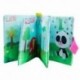 2X (Soft Baby Cloth Book korai oktatási újszülött kiságy játékok 0-36 hónapig P7C7