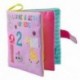 2X (Soft Baby Cloth Book korai oktatási újszülött kiságy játékok 0-36 hónapig L1Q3