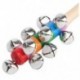 2X (aranyos, fából készült baba gyerek Rattle Pram Crib zenei Bell Stick Shaker játék T3I4)