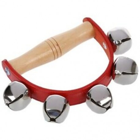 2X (Tambourine Handbell Baby Kid gyermek korai oktatási hangszer V3O2