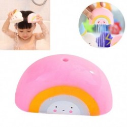 2X (1db-os babafürdős játékok fürdőszobában játszó vízpermetező eszköz Rainbow Shower Flo O5N1