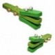 4X (Rajzfilm krokodil castanets gyerekeknek készült fajáték castanets zenei játék I2B6