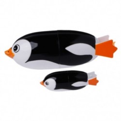 Elektromos pingvin fürdőjáték állati játék úszó játék Baba oktatójáték E8W8