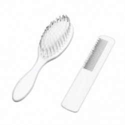 6X (Fejfedők Baby Girls Fiúk Fehér Hajkefe Újszülött Hajkefe Infant Plast Z8I2