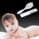 6X (Fejfedők Baby Girls Fiúk Fehér Hajkefe Újszülött Hajkefe Infant Plast Z8I2