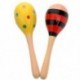 2X (2 db 20 cm-es gyerekfa Maracas Rattle Shakers, zenei nevelés az N2Y3-ig