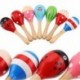2X (2 db 20 cm-es gyerekfa Maracas Rattle Shakers, zenei nevelés az N2Y3-ig