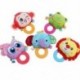 3X (Happy Monkey baby BB hangok csörgő, kezében tartó fogak csörgetik baby bel U8G1