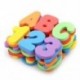 4X (36 darab / Alfanumerikus betűk készlet Fürdő puzzle Eva-játékok Babajátékok C M8X7