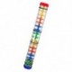 Nagy esőcsepp Rattle játék 15,75 hüvelyk - hosszú színű zajszaló Rainbow grai J2S1