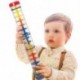 Nagy esőcsepp Rattle játék 15,75 hüvelyk - hosszú színű zajszaló Rainbow grai J2S1