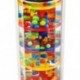 Nagy esőcsepp Rattle játék 15,75 hüvelyk - hosszú színű zajszaló Rainbow grai J2S1
