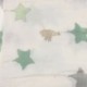 3X (Cotton Lange újszülött esküvői takaró hálózsák 110 cm x 110 cm - sta V2W5