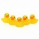 20x (5 db sárga baba gyermekek fürdõjátékok Aranyos gumi ragacsos kacsa Ducky D6J7