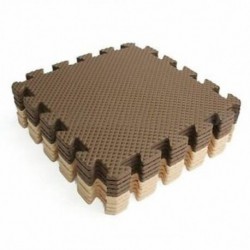 20x Eva Puzzle edzőszőnyeg egymásba fonódó padló puha csempékkel Mennyiség: 20Pc Q1K4