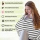 3X (Carseat-lombkorona fedél - Baba autó ülés-előtetõ All-in-1 ápoló Breastfeedi M0P7