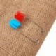 3X (1 doboz (100db) 2 hüvelykes válogatott színes műanyag fejű csapok Baba biztonsági tűk U8D2