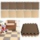 1X (20x-es Eva puzzle edzőszőnyeg egymásba fonódó padló puha csempékkel összege: 2 A6W2