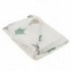 4X (Cotton Lange újszülött Swaddle Blanket hálózsák 110 cm x 110 cm - staN4C6