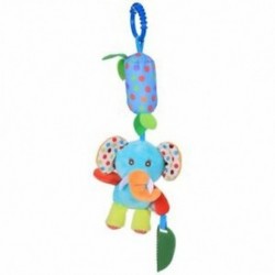 6X (lógó babajátékok bábu harangok) Baby Car Crib babakocsi játékok Elephant A8D1)