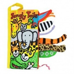 Jollybaby baba 3D jelenet dzsungel baba ruhával könyv és dráma pad baba Rattle Ea H8G7