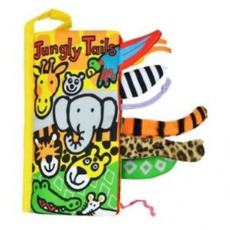 Jollybaby baba 3D jelenet dzsungel baba ruhával könyv és dráma pad baba Rattle Ea H8G7