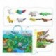 Jollybaby baba 3D jelenet dzsungel baba ruhával könyv és dráma pad baba Rattle Ea H8G7