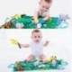 Jollybaby baba 3D jelenet dzsungel baba ruhával könyv és dráma pad baba Rattle Ea H8G7