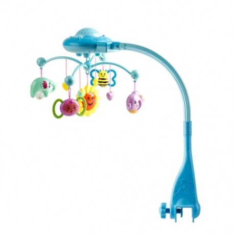 1X (Baby Rattle csecsemőjátékok 0–12 hónapos kiságyra, mobiltelefon csengővel, zenegel M9I4