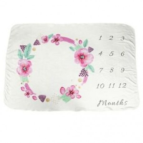 2X (Nagyméretű baba takaró puha Flanel újszülött baba törülközőtáska M0O1