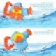 5X (fürdõjáték, öntözési játékok baba gyerek halak splash Pegase lány fiú játék, kék G7N1)