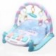 2X (Baby Play Mat Baby tornalejátszók 0–12 hónapos lágyvilágítású csörgők, zenés a G6T6-hoz