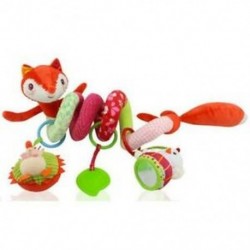 3X (HAPPY MONKEY csecsemőágy körül forog plüss csörgők körül játékmozgatható Carto C9F4