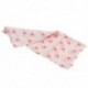 6X (Cotton Lange, újszülött Swaddle Blanket hálózsák, 110 cm x 110 cm - Cro J1V3