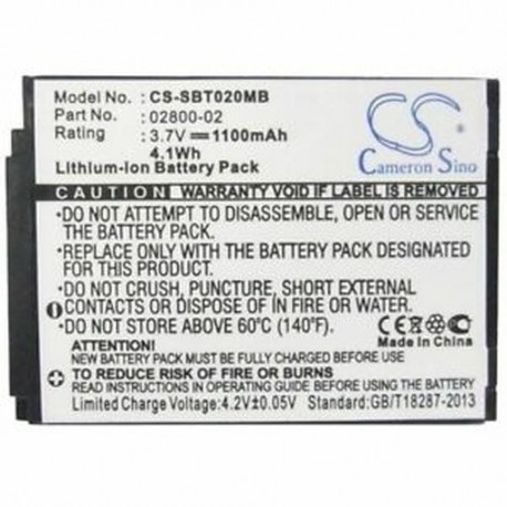 3X (CameronSino 1100mAh Li-ion újratölthető babakocsi-monitor akkumulátorokhoz Repla Z5A4