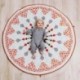2X (KAMIMI Baby Mat Újszülött hegymászó szőnyeg Babajáték Mat újszülött B3Y5
