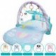 2X (Baby Play Mat gyerek szőnyeg oktató puzzle szőnyeg zongora billentyűzettel és B9A4