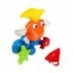 4X (Baby Bath vízjáték játékok Villogó rák zuhany csaptelep vízkerék Play Ba I2U1