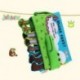 6X (Jollybaby Cloth Books puha újszülött játékok aranyos rajzfilm állati krokodil D4R4