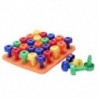 6X (Gyerek puzzle körömlemez gomba köröm Gyerek oktató puzzle K6O3