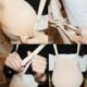 1X (Mesterséges szilikon terhesség hasi keresztfodrász terhes bump Cosplay L7M9