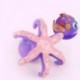 8X (Octopus dobó kör kis polip gyerekekkel játék játék puzzle baba fürdő H6X4